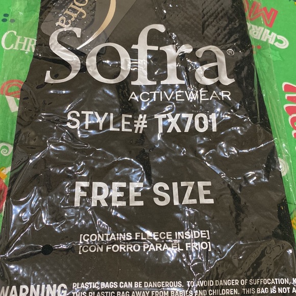 NIP Women’s Sofra leggings with fleece inside. Free Size-(S-L) - Picture 2 of 2